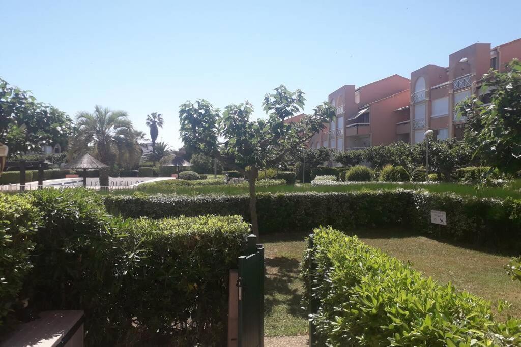 Nid Douillet F2, Clim, Jardin, Piscine, Parking, Plage 200 M Palavas Esterno foto