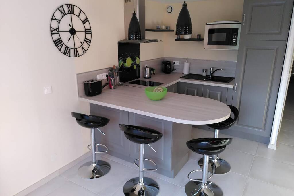 Nid Douillet F2, Clim, Jardin, Piscine, Parking, Plage 200 M Palavas Esterno foto