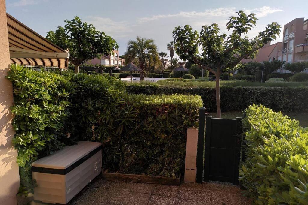 Nid Douillet F2, Clim, Jardin, Piscine, Parking, Plage 200 M Palavas Esterno foto